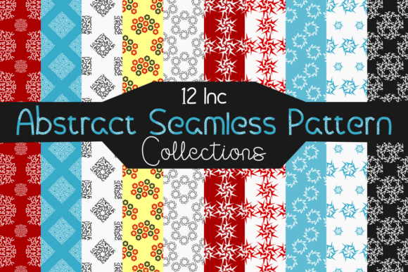 Abstract Seamless Pattern Collection: A Versatile Design Resource
