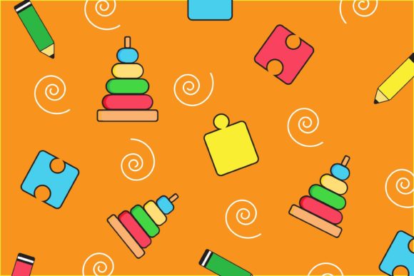 Children Toys Pattern