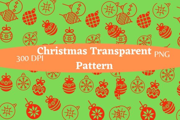 Christmas Pattern Transparent Vol 3