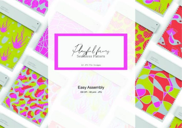 Colorful Abstract Seamless Pattern for Creative and Practical Use