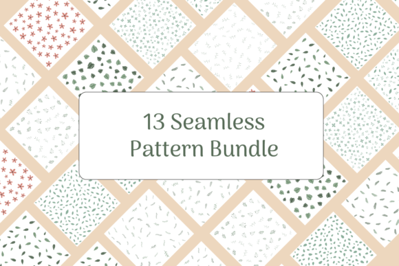 Enhance Your Designs with the Floral Seamless Vector Pattern Bundle