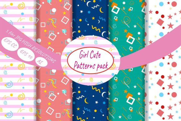 Girl Cute: A Versatile and High-Quality Design Pack for Creative Projects