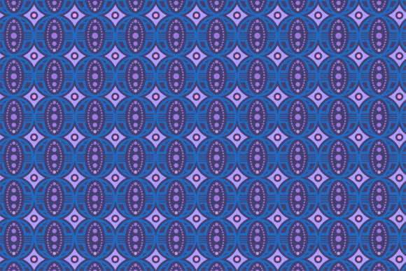 Globe Circle Purple Blue Pattern: A Vibrant Addition to Modern Design