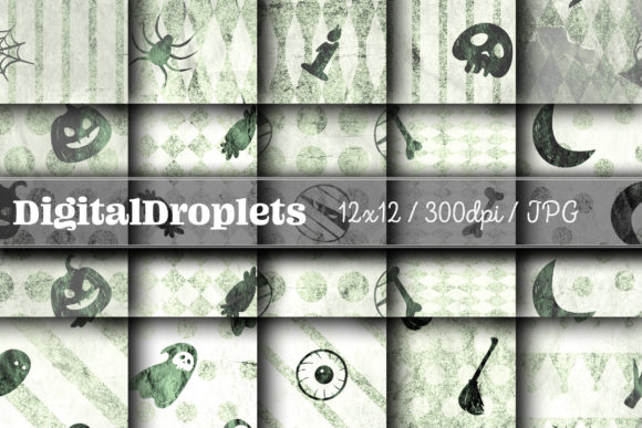 Halloween Papers Vol. 20 Collection: A Versatile Resource for Creative Projects