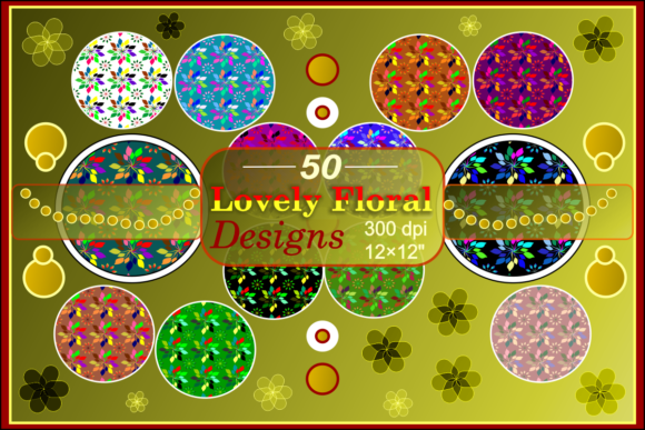 Seamless Floral Patterns: A Versatile Digital Design for Creativity and Business