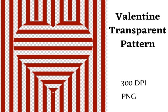 Valentine Pattern Transparent Vol 2: A Versatile Design Tool for Every Creative