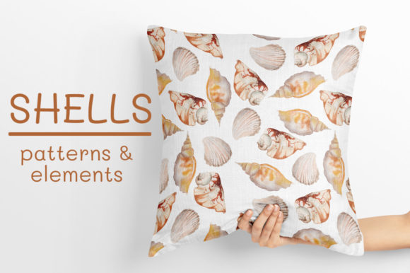Watercolor Shells: A Nautical Touch for Creative Projects